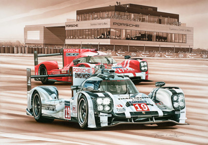 PORSCHE 919 HYBRID de 2015