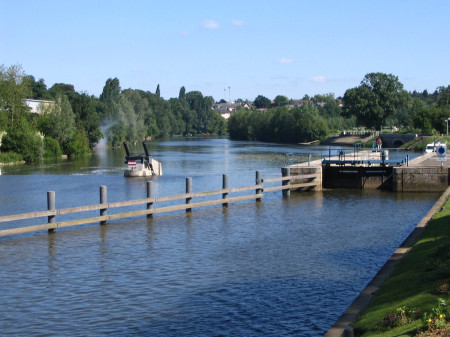 Port et écluse de Sablé-sur-Sarthe