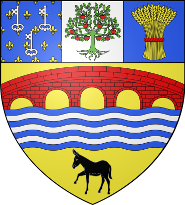 Blason d’Asnières-sur-Vègre