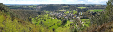 Panorama depuis le Haut-Fourché à Saint-Léonard-des-Bois