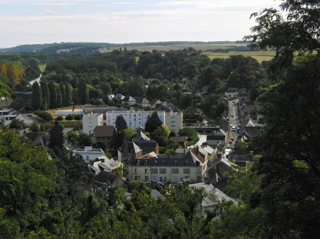 Vue sur La Chartre-sur-le-Loir