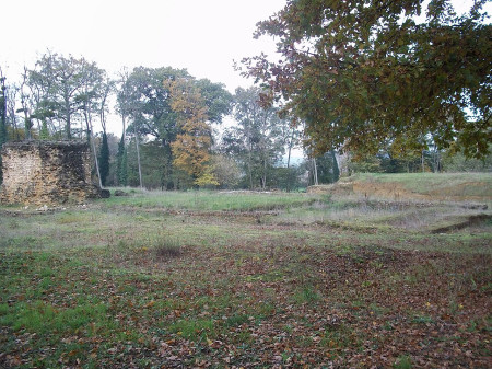 Les vestiges du sanctuaire de Mars Mullo à Allonnes