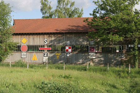 Site ferroviaire de la Transvap à Beillé