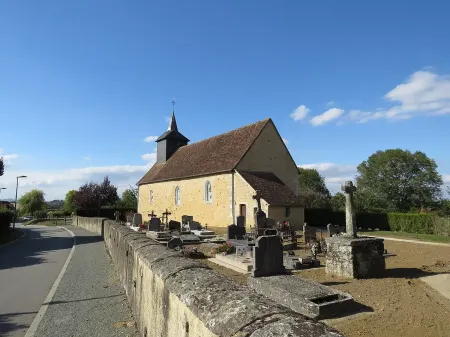 L’église Saint-André de Chenay en Sarthe