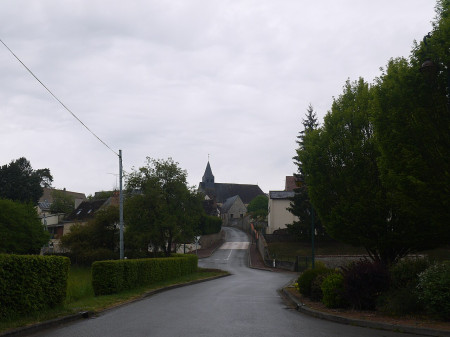 Vue du village de Conflans-sur-Anille