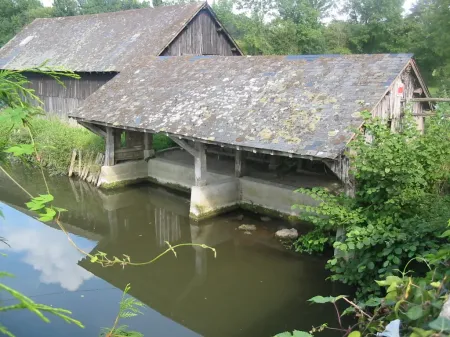Lavoir de Dissé-sous-le-Lude sur la Marconne