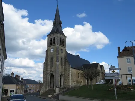 Église Saint-Martin d’Évaillé, à Val-d’Étangson