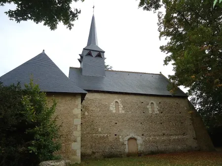 Chapelle Sainte-Cécile de Flée, en Sarthe