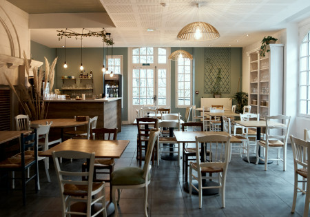 Restaurant La Maison du Gasseau - Saint-Léonard-des-Bois - salle — © La Maison du Gasseau