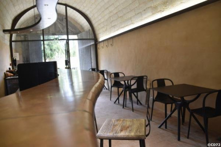 Le Café des moines, salle — © CD72