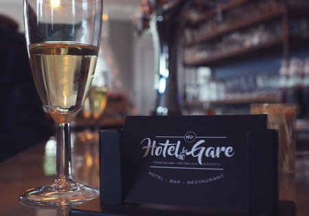Restaurant Hôtel de la Gare_Montval sur loir — Restaurant Hôtel de la Gare_Montval sur loir