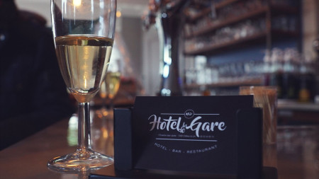 Restaurant Hôtel de la Gare_Montval sur loir — Restaurant Hôtel de la Gare_Montval sur loir