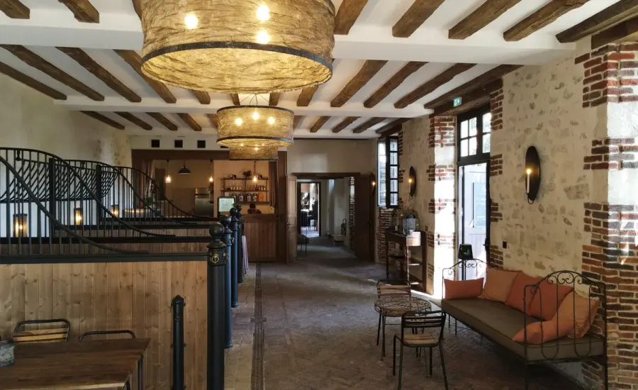 Intérieur du salon de thé — Kathleen MICHEL