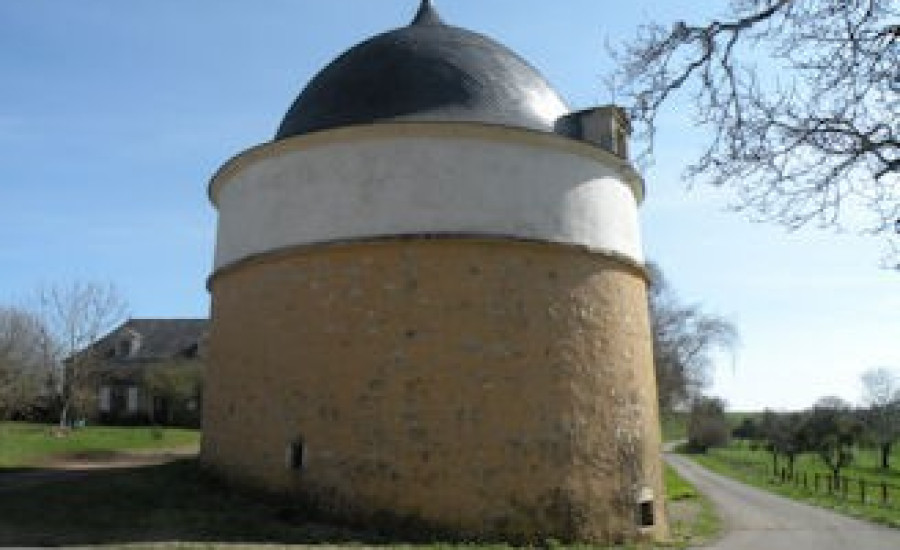 Colombier de Vassé — Photo : Leptidewey72 — CC BY-SA 3.0 — https://commons.wikimedia.org/wiki/File:Colombier_de_vass%C3%A9.JPG