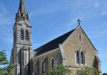 Rando - Église Saint-Germain d'Yvré-l'Évêque
