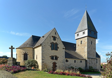 Rando - Église Saint-Nicolas de Coulaines