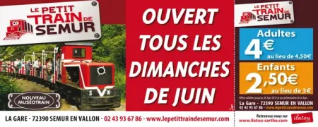 LE PETIT TRAIN DE SEMUR EN VALLON