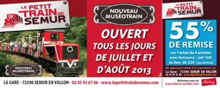 LE PETIT TRAIN DE SEMUR EN VALLON