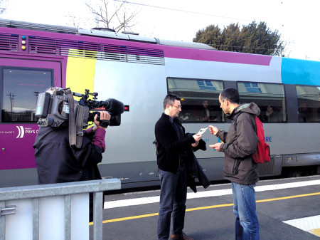 TGV en gare du Mans