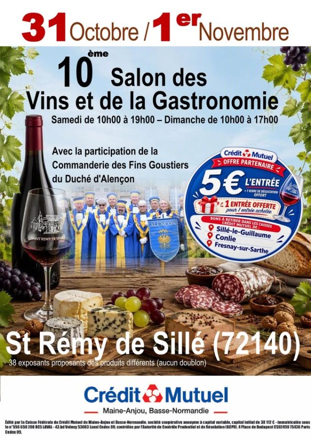 10ème Salon des vins et de la gastronomie